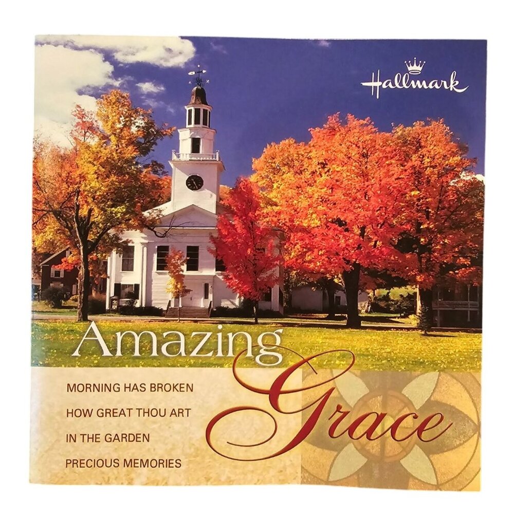 Hallmark Amazing Grace Hymns Music CD By Aaron Davis  37672cd